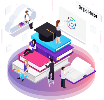 Students learning cloud-native technologies with Gripo's platform