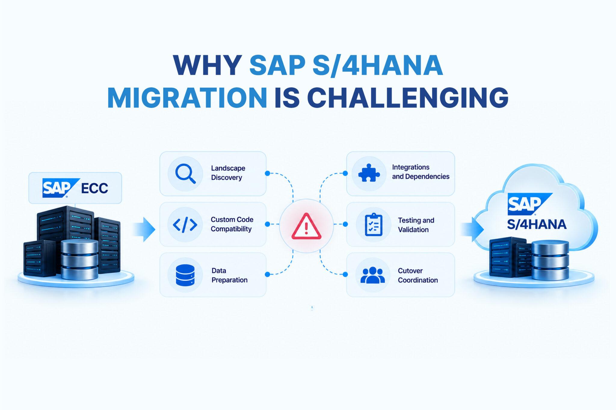Why SAP S/4HANA Migration Is Challenging