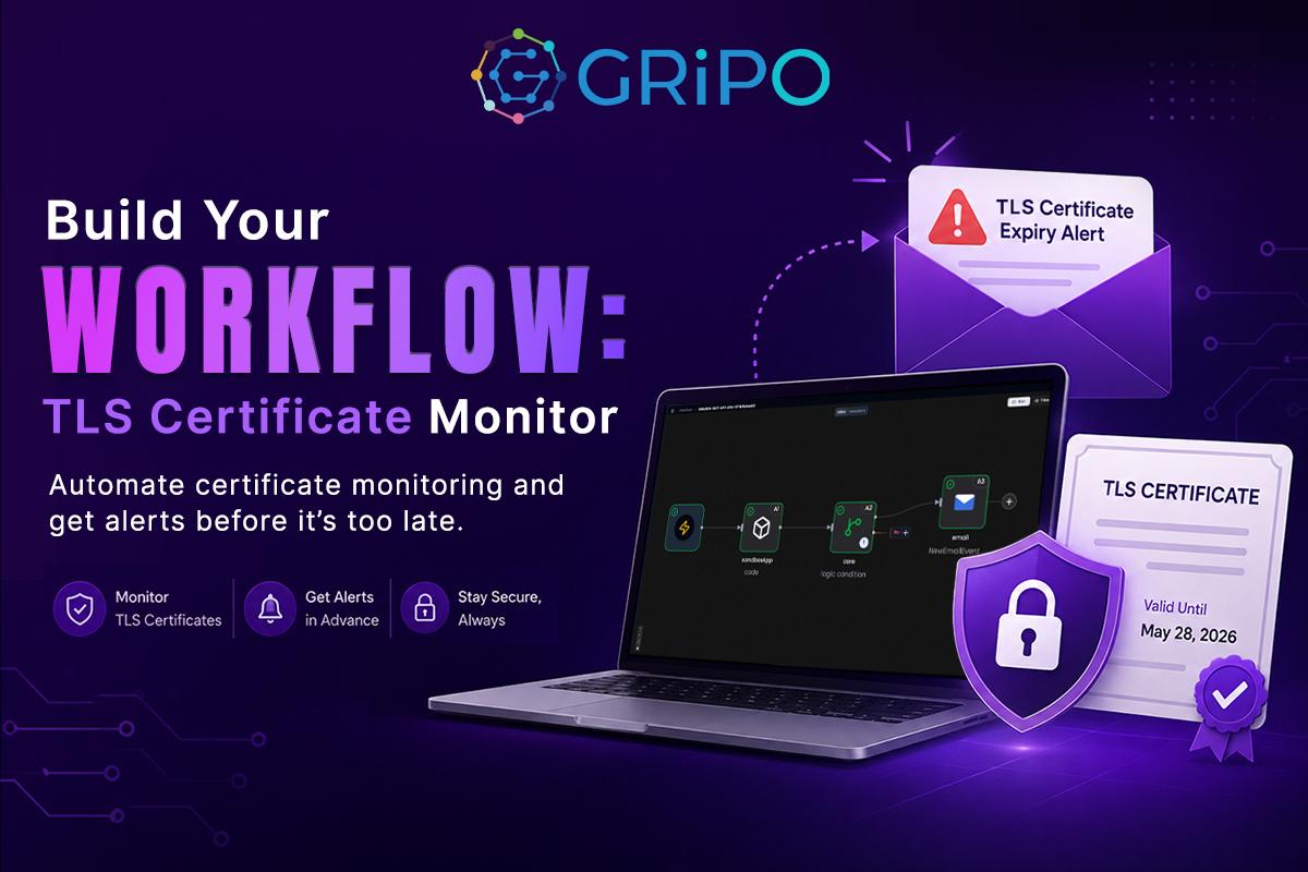 Build Your Workflow: TLS Certificate Monitor Build Your Workflow: TLS Certificate Monitor