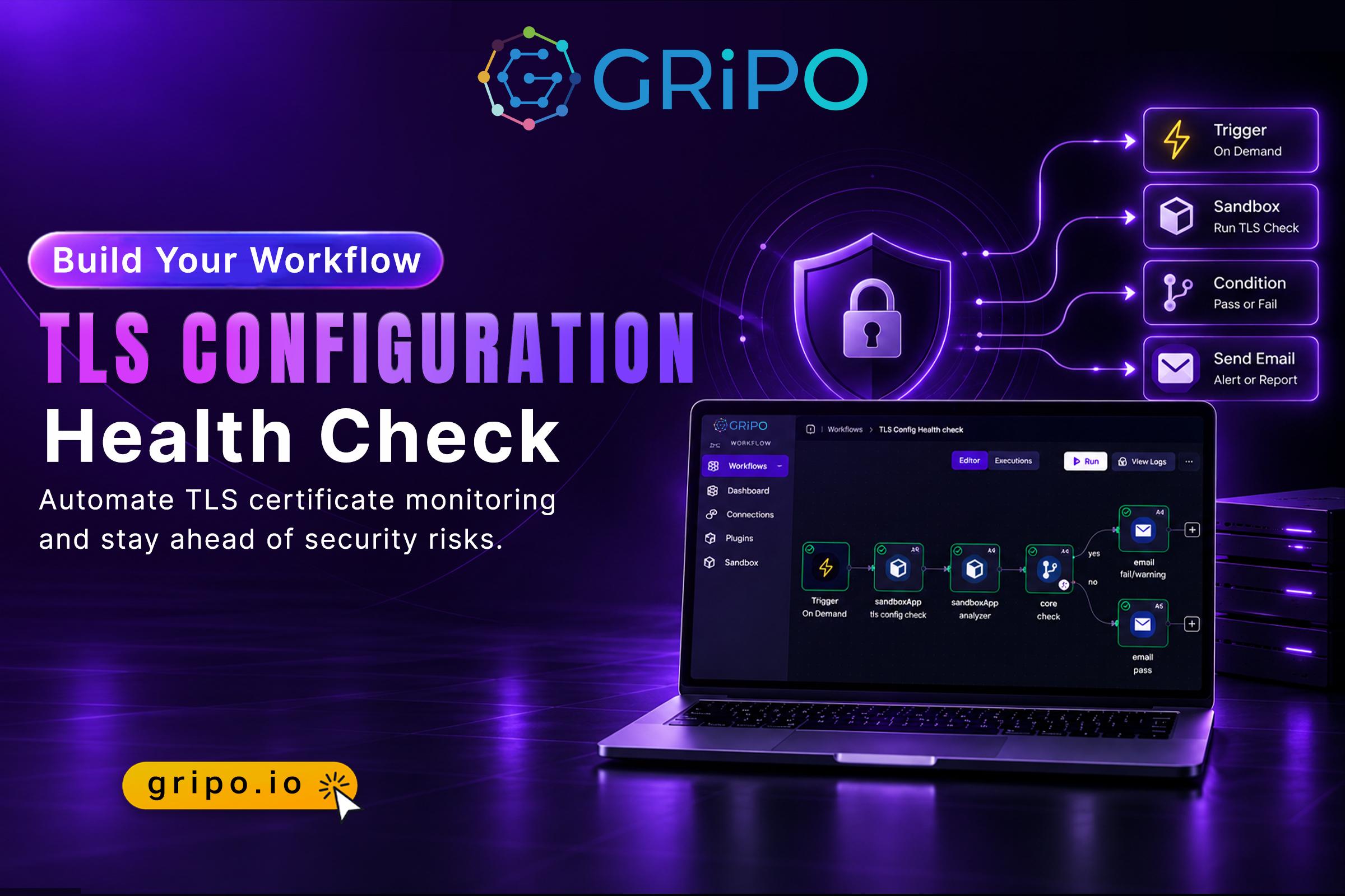 Workflow TLS Configuration Health Check Workflow TLS Configuration Health Check
